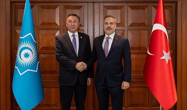 Bakan Fidan, TDT Genel Sekreteri Ömüraliyev'i kabul etti