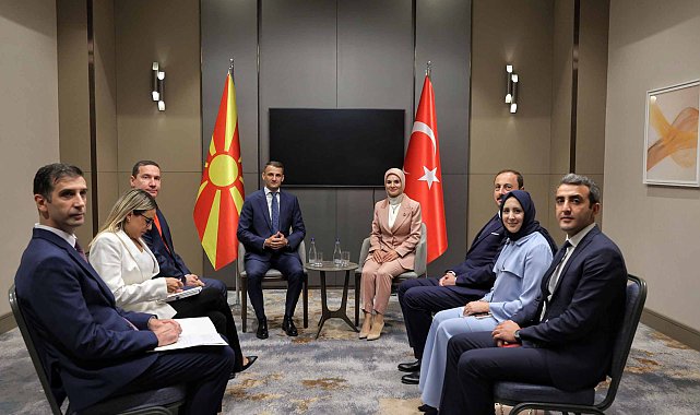 Bakan Göktaş, Kuzey Makedonya'da ikili görüşmeler gerçekleştirdi
