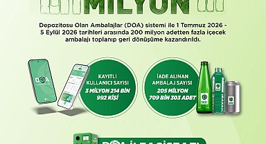 Bakan Kurum: DOA ile 200 milyondan fazla ambalaj topladık