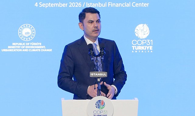 Bakan Kurum: İklim meselesinde daha güçlü, daha cesur, daha somut siyasi irade ortaya koymanın zamanı geldi -1