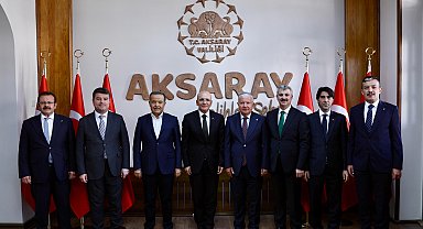 Bakan Şimşek, Aksaray'da ziyaretlerde bulundu