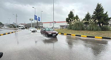 Bartın'da sağanak etkili oldu