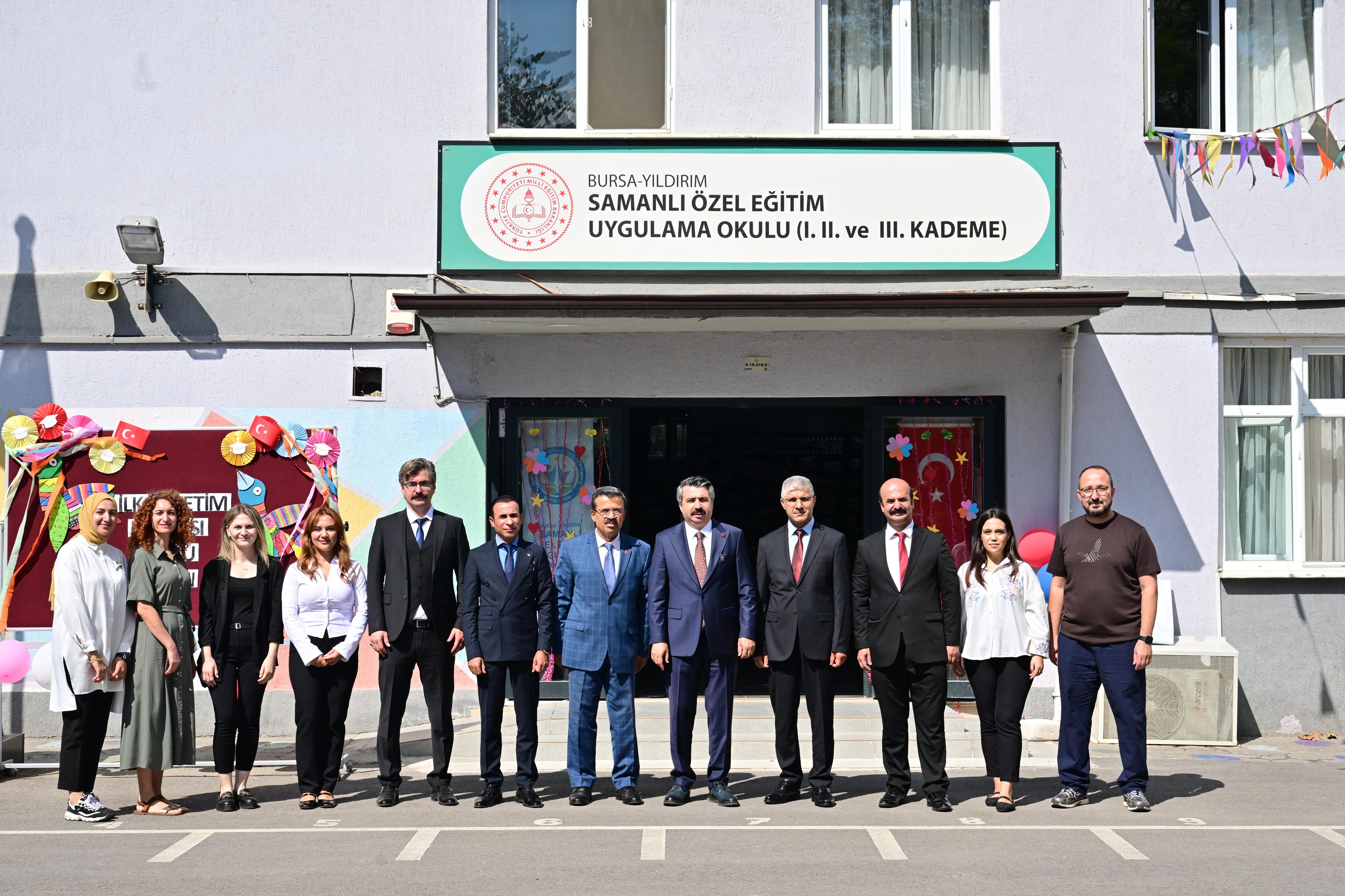 Başkan oktay yılmaz, özel öğrencilerin heyecanına ...