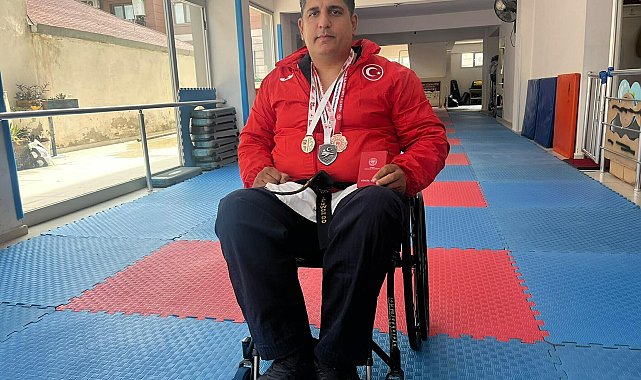 Bel kemiği kırılan Mehmet hayata tutundu, 8 ayda milli sporcu oldu