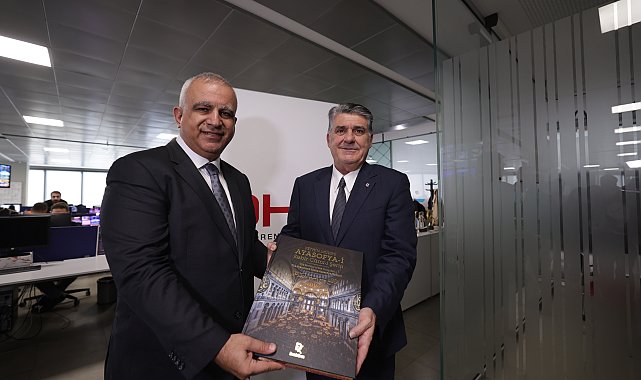 Beşiktaş Başkanı Serdal Adalı'dan Demirören Haber Ajansı'na ziyaret