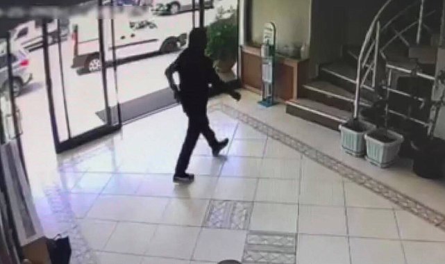 Beykoz'da sendika binasında silahla ateş açan şüpheli yakalandı
