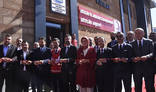 Bitlis'te Türk Kızılay aşevi açıldı