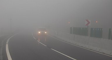 Bolu Dağı geçişinde yoğun sis