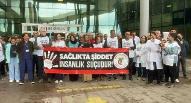Bursa’da doktorlardan eylem! 