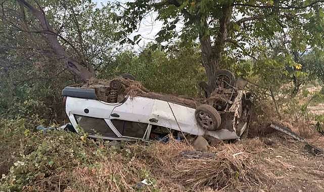 Bursa’da otomobil şarampole yuvarlandı: Çok sayıda yaralılar var