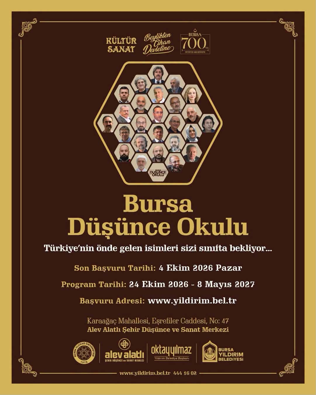 Bursa düşünce okulu’na başvurular başladı