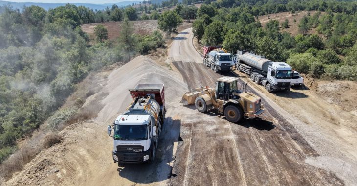 Bursa’nın 4 ilçesine toplam 32,5 kilometre yeni yol