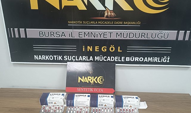 Bursa'da 224 sentetik ecza ele geçirildi