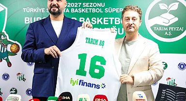 Bursaspor Basketbol ile Tarım Peyzaj AŞ'den dev anlaşma