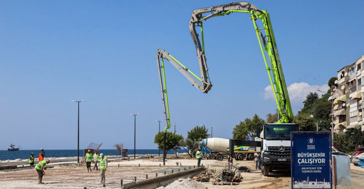 Büyükşehir’den Gemlik sahiline 47 bin metrekarelik dönüşüm hamlesi