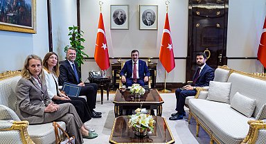 Cevdet Yılmaz, büyükelçileri kabul etti