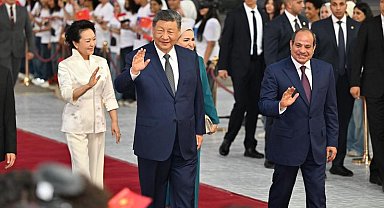 Çin Devlet Başkanı Şi Cinping, Mısır'da