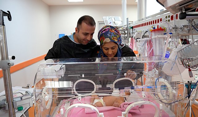 Çocuk hasretleri, tüp bebek tedavisi sonrası doğan ikizler ile son buldu