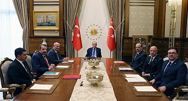 Cumhurbaşkanı Erdoğan, Ankara Valisi Canbolat'ı kabul etti