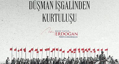 Cumhurbaşkanı Erdoğan: Bakü'nün kurtuluş yıl dönümünü tebrik ediyorum
