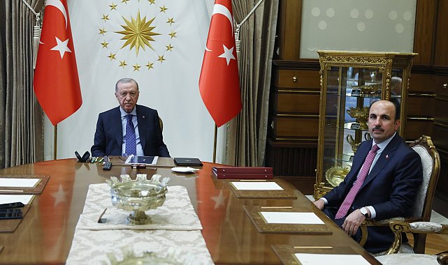 Cumhurbaşkanı Erdoğan, Dünya Belediyeler Birliği Başkanı Altay'ı kabul etti