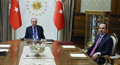 Cumhurbaşkanı Erdoğan, Dünya Belediyeler Birliği Başkanı Altay'ı kabul etti