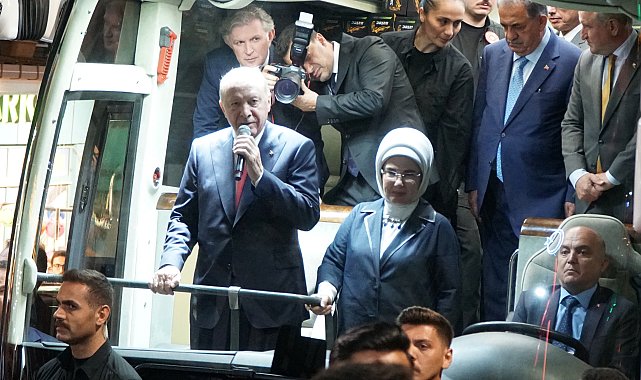 Cumhurbaşkanı Erdoğan, memleketi Rize'de