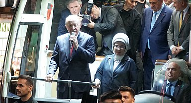 Cumhurbaşkanı Erdoğan, memleketi Rize'de