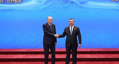 Cumhurbaşkanı Erdoğan, Şanghay İşbirliği Örgütü Zirvesi'ne katıldı