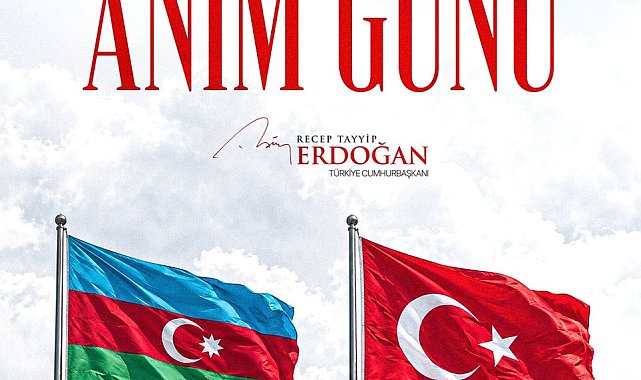 Cumhurbaşkanı Erdoğan'dan 27 Eylül Azerbaycan Anım Günü mesajı