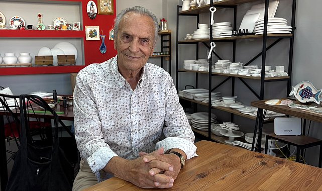 Demans hastası, 86 yaşında çiniyle hayata bağlandı