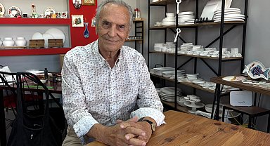 Demans hastası, 86 yaşında çiniyle hayata bağlandı