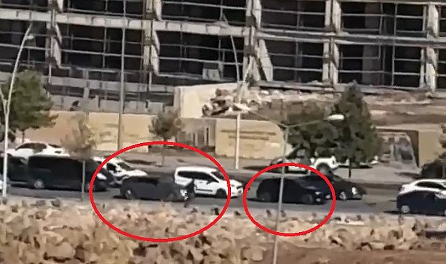 Diyarbakır'da cipteki 2 kişinin yaralandığı silahlı saldırı kamerada; 2 gözaltı