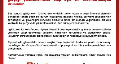 DMM'den fon piyasasına ilişkin dezenformasyon uyarısı