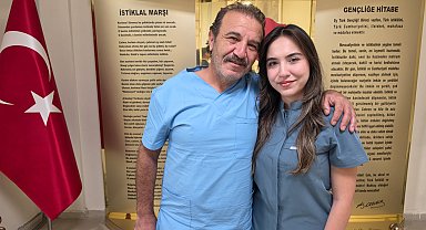 Doğduğu hastaneye doktor olarak atandı; meslektaşı babasıyla birlikte şifa dağıtıyor