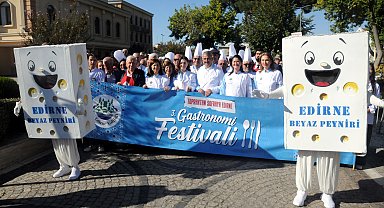 Edirne Gastronomi Festivali renkli görüntülerle başladı