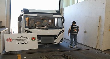 Edirne İpsala Gümrük Kapısı'nda 387 kilo uyuşturucu ele geçirildi