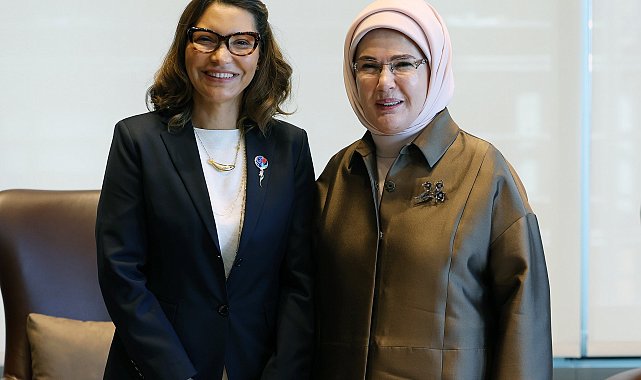 Emine Erdoğan, Brezilya Devlet Başkanı'nın eşi Silva ile görüştü