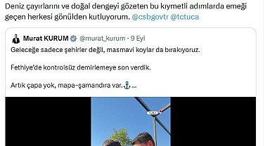 Emine Erdoğan'dan 'Mapa-Şamandıra Sistemi' paylaşımı