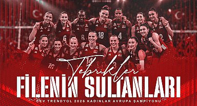 Emine Erdoğan'dan Avrupa Şampiyonu olan A Milli Kadın Voleybol Takımı'na tebrik