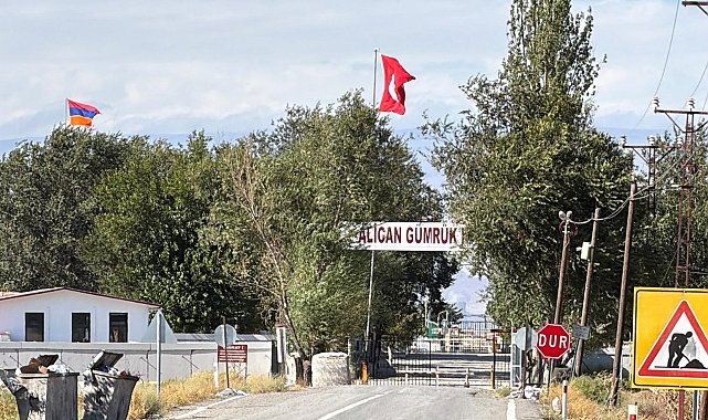 Ermenistan'a açılan Alican Gümrük Kapısı'nda çalışmalar sürüyor