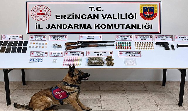 Erzincan'da torbacı operasyonu; 10 gözaltı