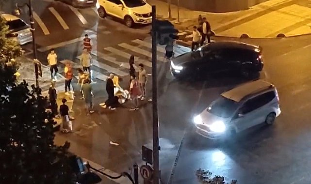 Esenyurt'ta otomobil ile motosiklet çarpıştı: 2 yaralı
