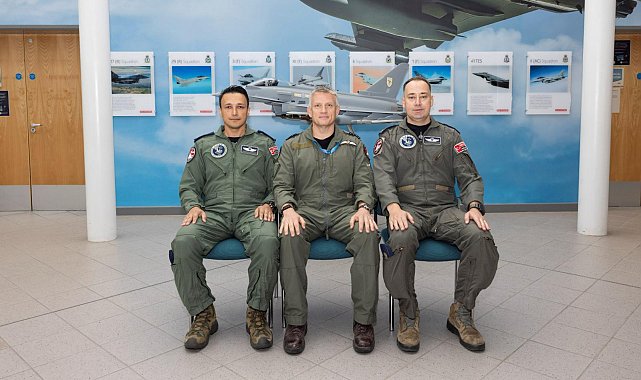 Eurofighter pilotlarının uçuş eğitimi başladı