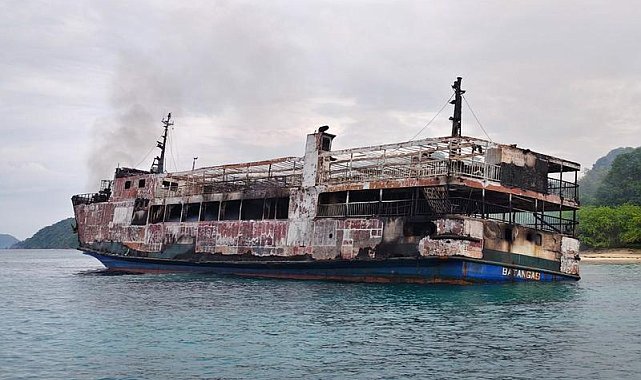 Filipinler'deki yolcu feribotunda çıkan yangında hayatını kaybedenlerin sayısı 76'ya yükseldi