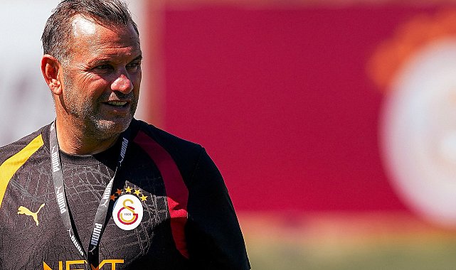 Galatasaray'da El Chadaille Bitshiabu ilk antrenmanına çıktı