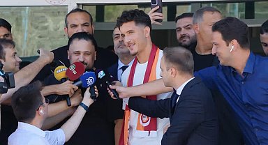 Galatasaray'ın yeni transferi Deniz Gül İstanbul'da