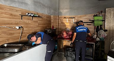 Gaziantep'te 500 kilo ciğer ve et imha edildi, işletme mühürlendi