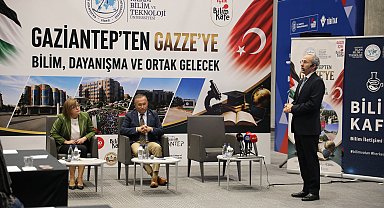 Gaziantep'ten Gazze'ye bilim, dayanışma ve ortak gelecek programı düzenlendi