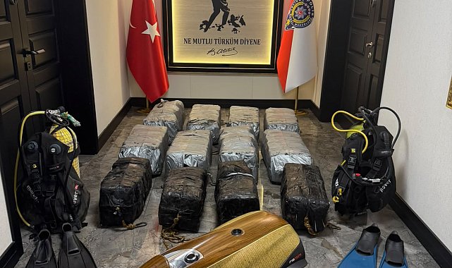 Gemideki 1,5 milyarlık kokain operasyonunda 8 tutuklama